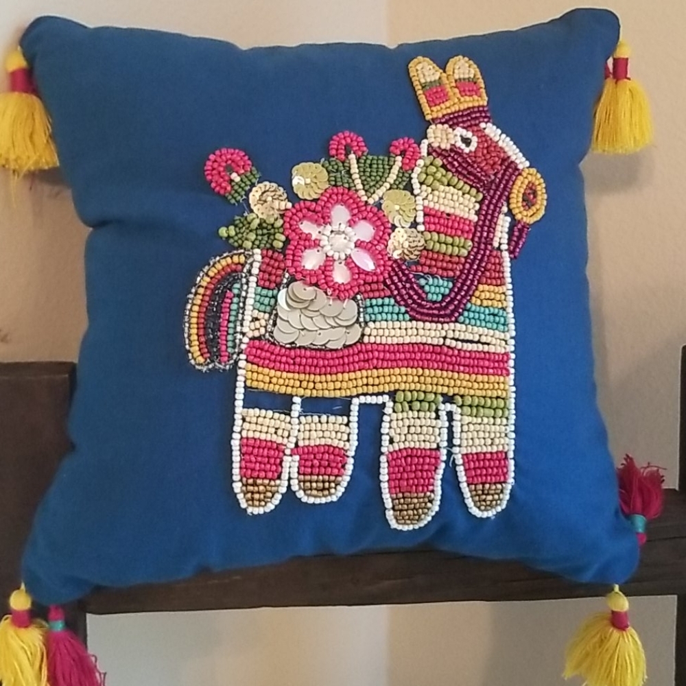 Mexican theme pillow